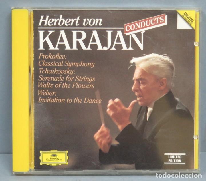CDs de m&uacute;sica: CD. HERBERT VON KARAJAN CONDUCTS - Foto 1