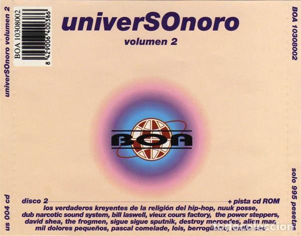 CDs de m&uacute;sica: UniverSOnoro Volumen 2 - Foto 2