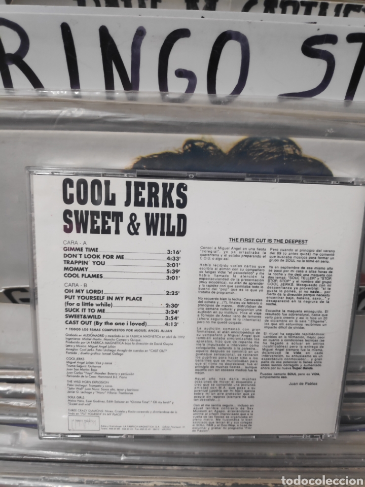 CDs de m&uacute;sica: cool jerks sweet and wild - Foto 2