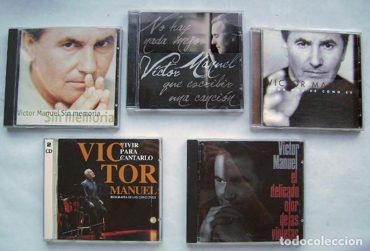 CDs de m&uacute;sica: VICTOR MANUEL, 5 CDs MEL&Oacute;DICA. - Foto 1