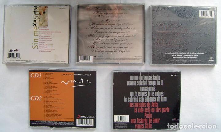 CDs de m&uacute;sica: VICTOR MANUEL, 5 CDs MEL&Oacute;DICA. - Foto 2