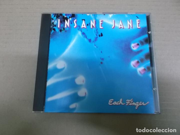 CDs de m&uacute;sica: INSANE JANE (CD) EACH FINGER A&Ntilde;O &ndash; 1993 &ndash; EDICION U.S.A.