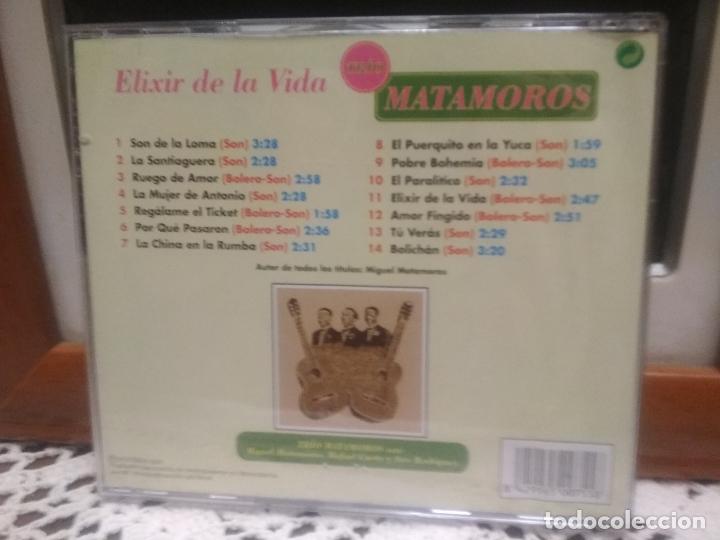 CDs de m&uacute;sica: CD TRIO MATAMOROS ( CUBA ) : ELIXIR DE LA VIDA / SUS EXITOS PEPETO - Foto 2