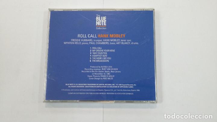 CDs de m&uacute;sica: HANK MOBLEY. ROLL CALL. - THE BLUE NOTE COLLECTION. CD. TDKCD22 - Foto 3