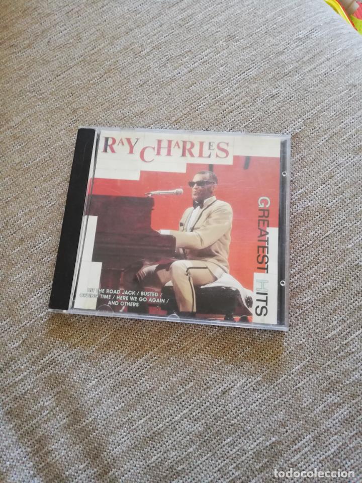 CDs de m&uacute;sica: Ray Charles-greatest hits - Foto 1