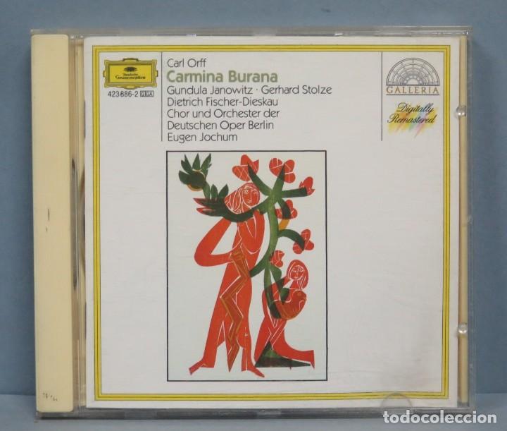 CDs de m&uacute;sica: CD. CARL ORFF. CARMINA BURANA - Foto 1