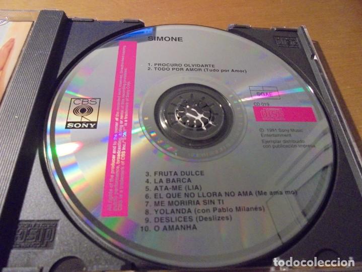 CDs de m&uacute;sica: RAR CD. SIMONE. MISMO T&Iacute;TULO. SIN C&Oacute;DIGO DE BARRAS. - Foto 2