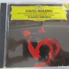 CDs de Música: CD RAVEL-BOLERO CLAUDIO ABBADO