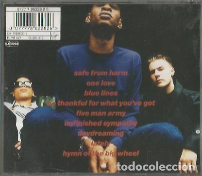 CDs de m&uacute;sica: MASSIVE ATTACK. BLUE LINES. VIRGIN 1991 - Foto 2