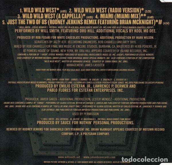 CDs de m&uacute;sica: Will Smith &lrm;&ndash; Wild Wild West - Foto 2