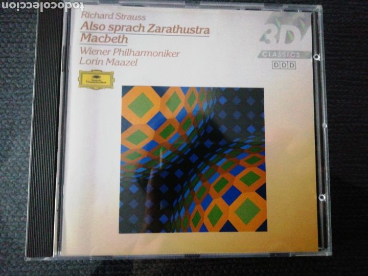 CDs de m&uacute;sica: Richard Strauss. Also sprach Zarathustra. Macbeth. - Foto 1