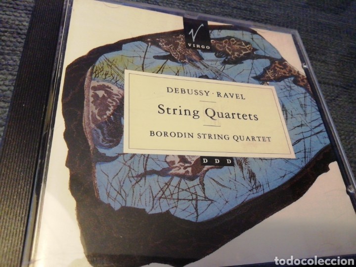 CDs de m&uacute;sica: Debussy - Ravel. Strings Quartets. Borodin String Quartet. Virgo. - Foto 1