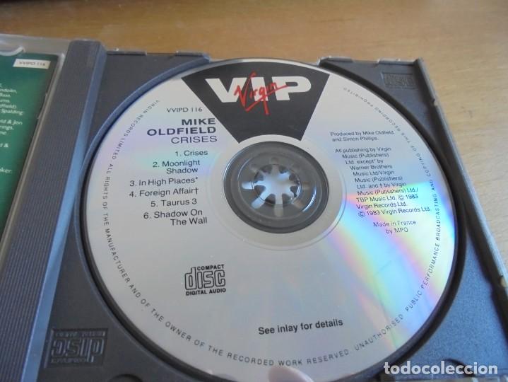 CDs de m&uacute;sica: RAR CD. MIKE OLDFIELD. CRISES. VIP VIRGIN - Foto 2