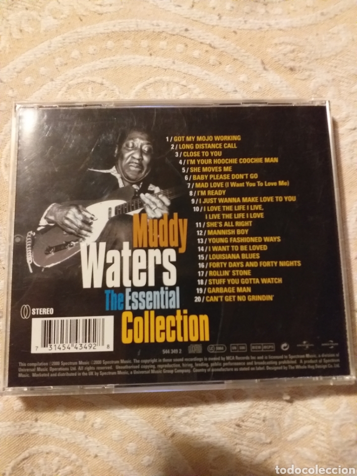 CDs de m&uacute;sica: MUDDY WATERS THE ESSENTIAL COLLECTION - Foto 2