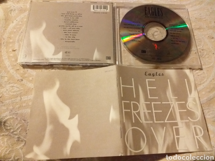 CDs de m&uacute;sica: EAGLES HELL FREEZES OVER - Foto 1