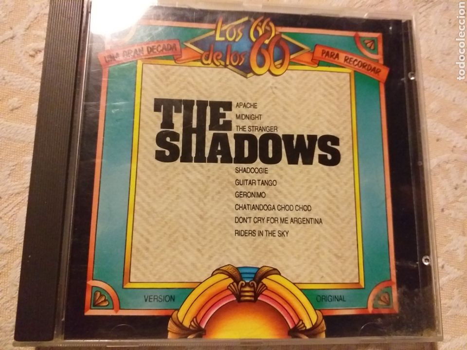 CDs de m&uacute;sica: THE SHADOWS LOS 60 UNA GRAN DECADA PARA RECORDAR - Foto 1