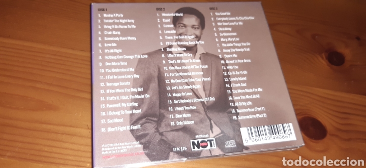 CDs de m&uacute;sica: Triple cd SAM COOKE,THE SINGLES COLLECTION - Foto 2