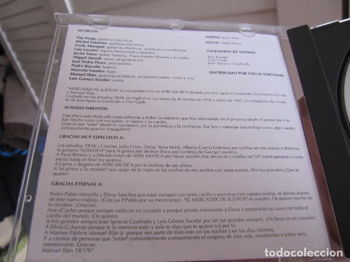 CDs de m&uacute;sica: MANUEL ILL&Aacute;N - MERCADER DE SUE&Ntilde;OS (CD) 1997 DE CADENA 100 - Foto 3