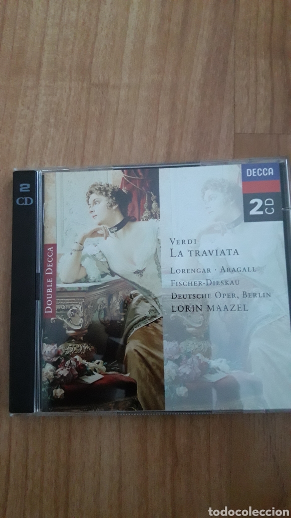 CDs de m&uacute;sica: LA TRAVIATA. GIUSEPPE VERDI. DOBLE CD - Foto 1