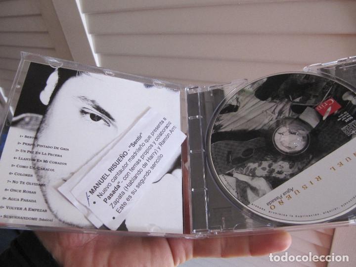 CDs de m&uacute;sica: MANUEL RISUE&Ntilde;O - AGUA PASADA - CD DE CADENA 100 - Foto 3