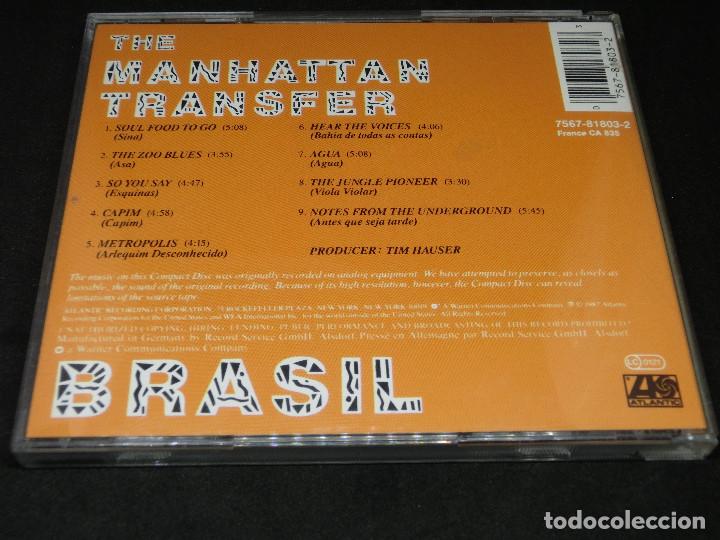 CDs de m&uacute;sica: CD - THE MANHATTAN TRANSFER - BRASIL - 1987 - Foto 2