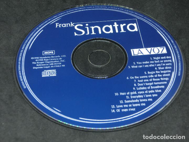 CDs de m&uacute;sica: CD - FRANK SINATRA - LA VOZ - 14 TEMAS ORIGINALES - 1998 - Foto 3