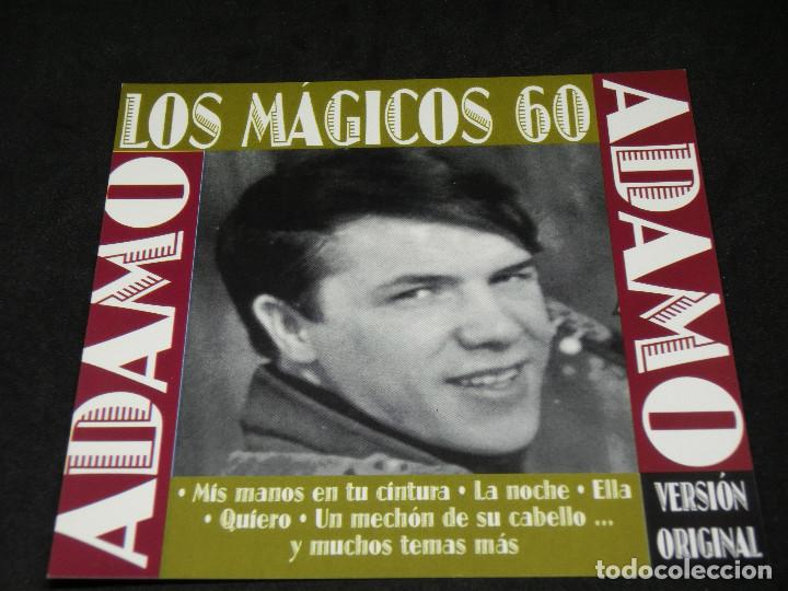 CDs de m&uacute;sica: CD - ADAMO - LOS M&Aacute;GICOS 60 - 1997 - Foto 5