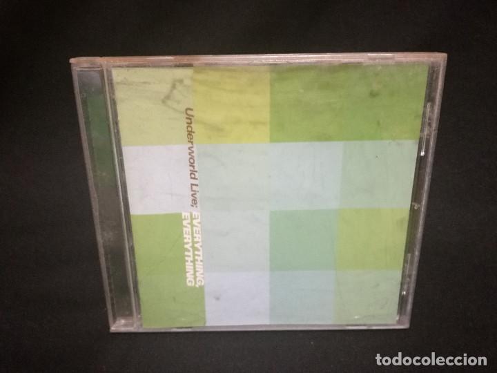 CDs de m&uacute;sica: CD - UNDERWORLD LIVE - EVERYTHING - Foto 1