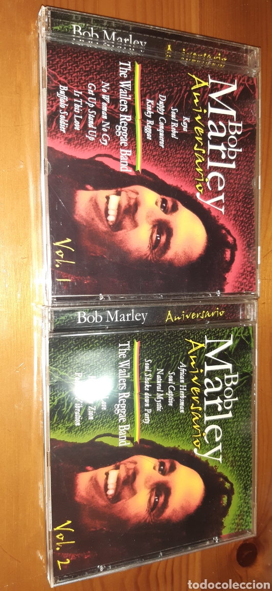 CDs de m&uacute;sica: Lote 2 cd,s BOB MARLEY - Foto 1