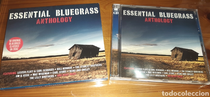CDs de m&uacute;sica: Doble cd ESSENTIAL BLUEGRASS ANTHOLOGY - Foto 2