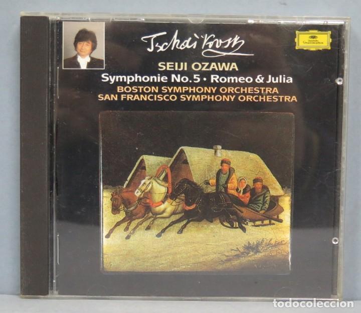 CDs de m&uacute;sica: CD. TCHAIKOVSKY. OZAWA. SINFONIA N&ordm;5 - Foto 1