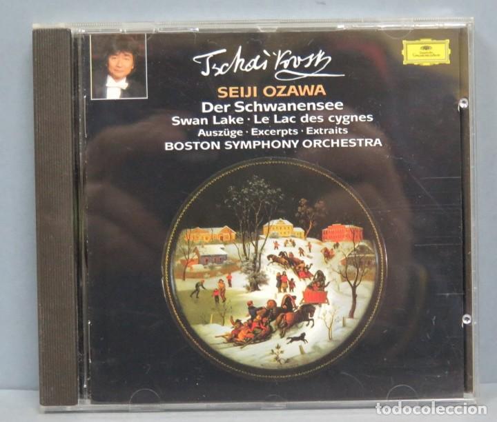 CDs de m&uacute;sica: CD. TCHAIKOVSKY. OZAWA. DER SCHWANENSEE - Foto 1