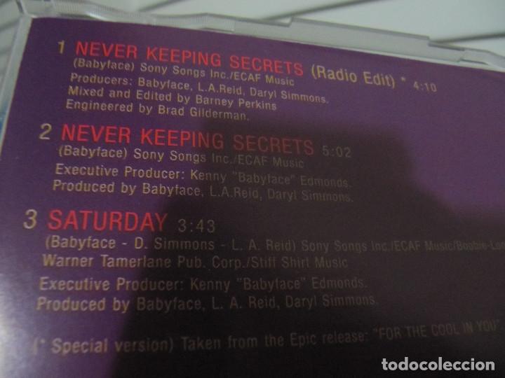 CDs de m&uacute;sica: Babyface &lrm;&ndash; Never Keeping Secrets  CD 3 temas CADENA 100 - Foto 3