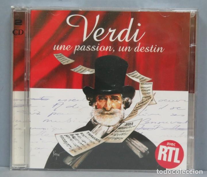 CDs de m&uacute;sica: CD. VERDI. Une Passion, Un destin - Foto 1