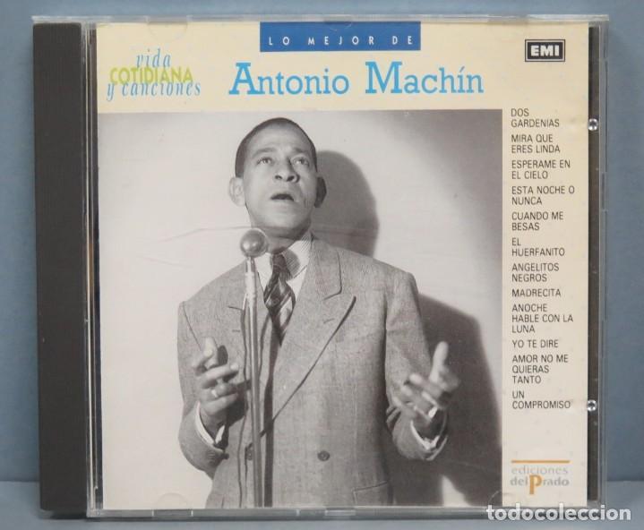 CDs de m&uacute;sica: CD. LO MEJOR DE ANTONIO MACHIN - Foto 1