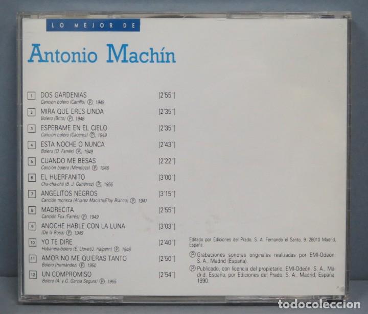 CDs de m&uacute;sica: CD. LO MEJOR DE ANTONIO MACHIN - Foto 2