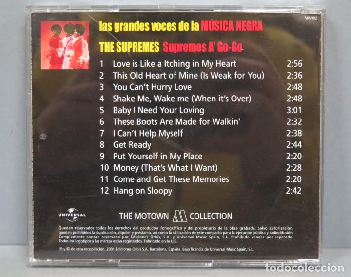 CDs de m&uacute;sica: CD. A GO GO. THE SUPREMES - Foto 2