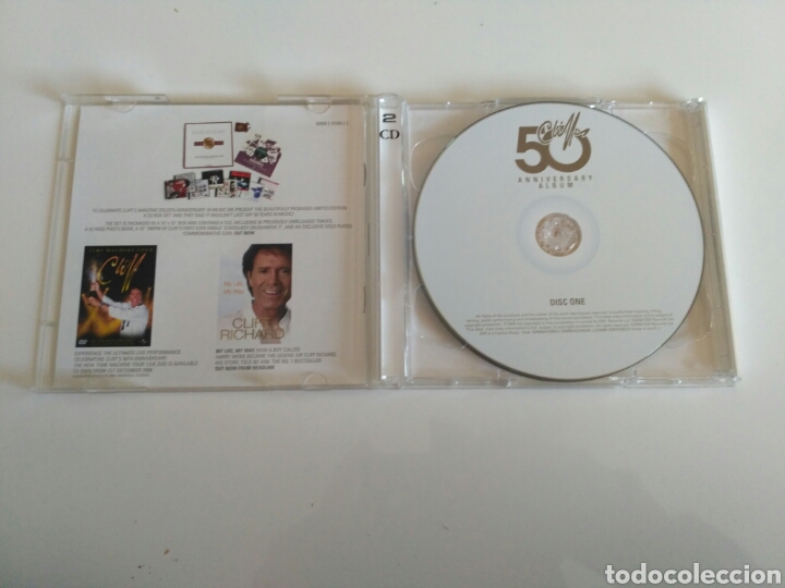 CDs de m&uacute;sica: Cliff - 50th Anniversary Album (2xCD, Comp) - Foto 2