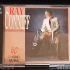 CDs de Música: RAY CONNIFF SU ORQUESTA Y COROS (40 GRANDES EXITOS) 2 CD'S 1994. Lote 190365666