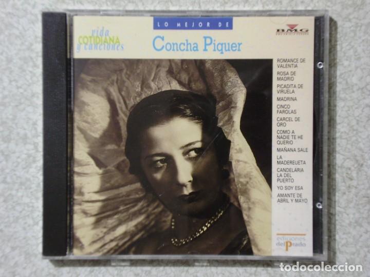 Music CDs: LO MEJOR DE CONCHA PIQUER.PEDIDO MINIMO 5&euro;