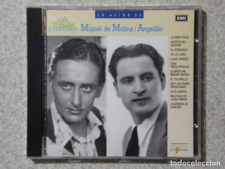 Music CDs: MIGUEL DE MOLINA-ANGELILLO.PEDIDO MINIMO 5&euro;