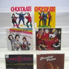 CDs de Música: LOTE 7 CD CHOCOLATE. Lote 190383811