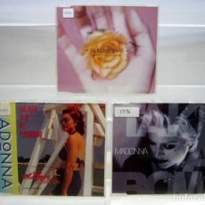 CDs de Música: LOTE 3 CD MADONNA. Lote 190384442