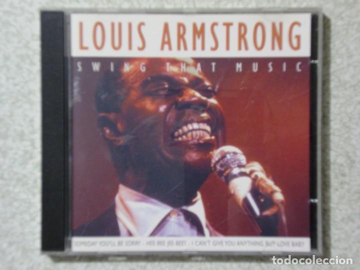 CDs de M&uacute;sica: LOUIS ARMSTRONG.SWING THAT MUSIC.PEDIDO MINIMO 5&euro;