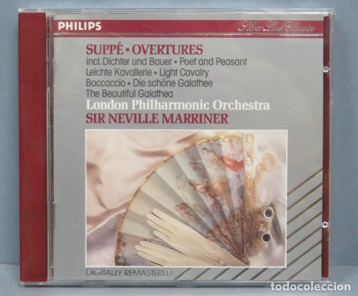 CDs de m&uacute;sica: CD. SUPPER. OVERTURES. MARRINER - Foto 1
