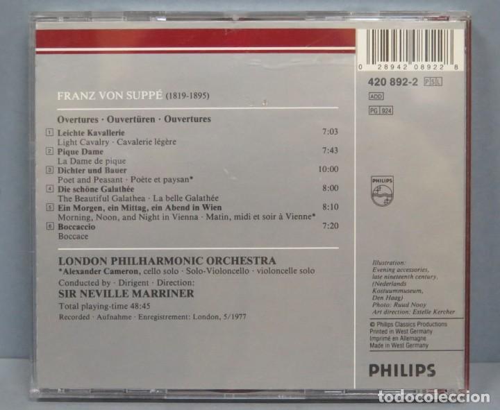 CDs de m&uacute;sica: CD. SUPPER. OVERTURES. MARRINER - Foto 2
