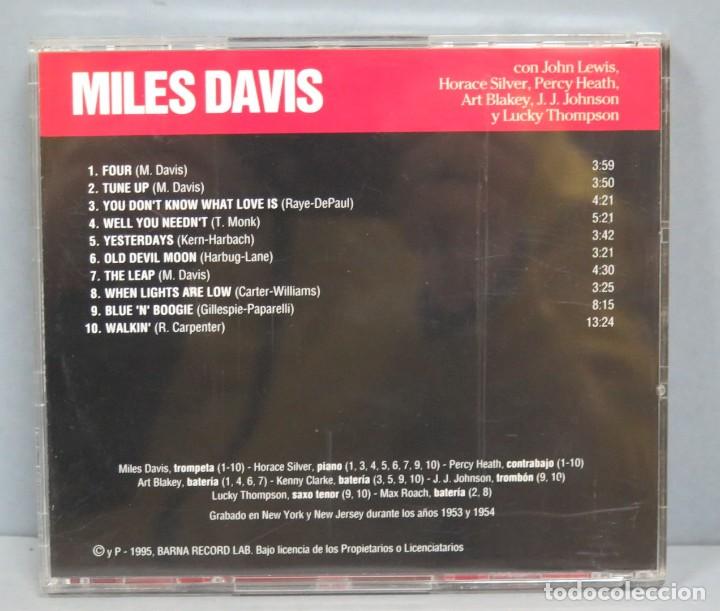 CDs de m&uacute;sica: CD. MILES DAVIS. JAZZ & BLUES - Foto 2