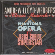 CDs de Música: ANDREW LLOYD WEBRER´S CLASSIC MUSICALS / THE PHANTOM OF THE OPERA & JESUS CHRIST SUPERSTAR