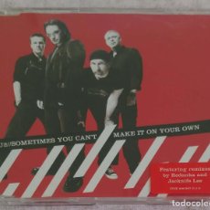CDs de Música: U2 (SOMETIMES YO CAN'T MAKE IT ON YOUR OWN) CD SINGLE 2005 - BONO & LUCIANO PAVAROTTI. Lote 190471991