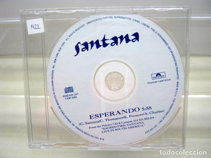 CDs de m&uacute;sica: CD SANTANA - ESPERANDO SINGLE PROMO - Foto 1